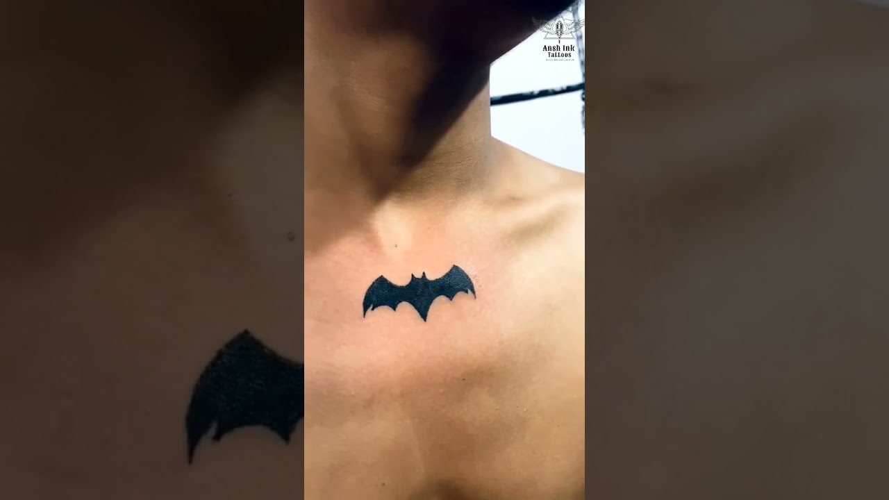 Batman tattoo | Batman tattoo, Bull tattoos, Batman logo tattoo